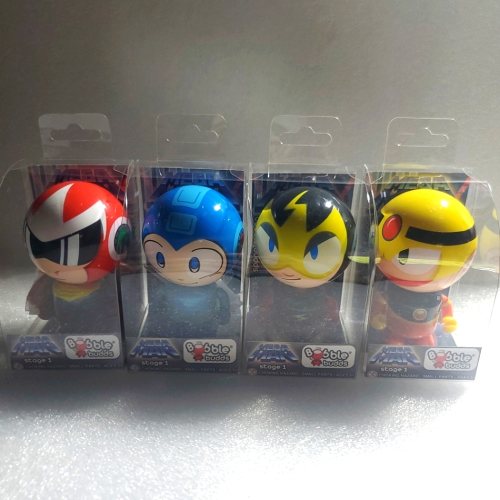 Megaman Bobblehead Budds Collection